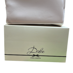 dolce & gabbana, dolce, tessile, borsa in tessuto, frizione, pink with gold tone hardware, per le donne