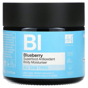 dr botanicals, blueberry superfood, antiossidante, lozione, corpo, 30 ml