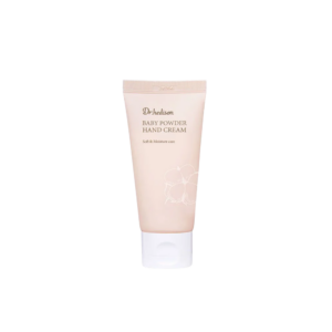 dr. hedison, baby powder, burro di karité, idratante, crema per le mani, 50 ml