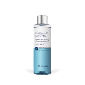 dr. hedison, blue mild remover, rimozione del trucco, olio detergente, per occhi e labbra, 250 ml