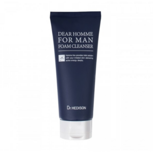 dr. hedison, dear homme, aloe vera, calmante, schiuma detergente, 140 ml