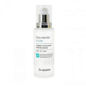dr. hedison, hya water, acido ialuronico, idrata & rassoda, fluido, per il viso, 100 ml