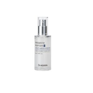 dr. hedison, peptide 9, antirughe, siero trattamento in fiale, per il viso, per le donne, 50 ml