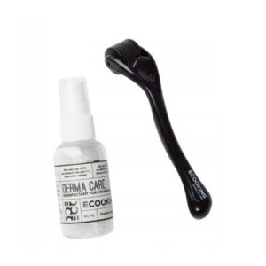 ecooking, derma roller, nero, elasticità e fermezza, rullo per massaggio facciale