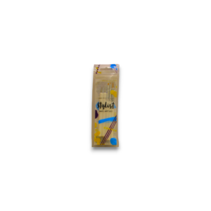 impostare, elegant touch, stylist, kit di strumenti per nail art, 5 pz