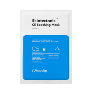eleven huesday, skintectonic c5, calmante, maschera per il viso, per il viso, 28 g