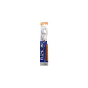 elgydium, inter activ soft, spazzolino da denti, multicolore
