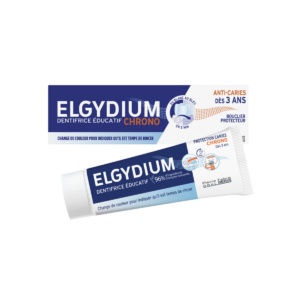 elgydium, tandpasta chrono, fluorinol, cavity, dentifricio, 50 ml