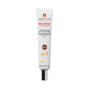 erborian, b.b cream, ginseng, opaco, crema bb, cioccolato, spf 20, 40 ml