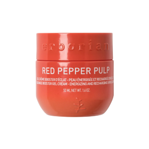 erborian, red pepper pulp, boosts, crema gel, per il viso, 50 ml