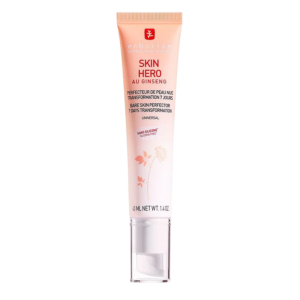 erborian, skin hero, ginseng, levigante & illuminante, emulsione, per il viso, 40 ml