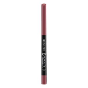 essence, 8h matte comfort, matita labbra, 19, burgundy bestie, 0.3 g