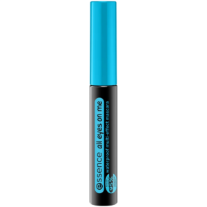 essence, all eyes on me, impermeabile, multieffetto, mascara, 01, nero morbido, 8 ml