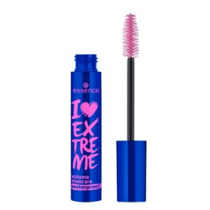 essence, i love extreme, impermeabile, volume, mascara, nero, 12 ml