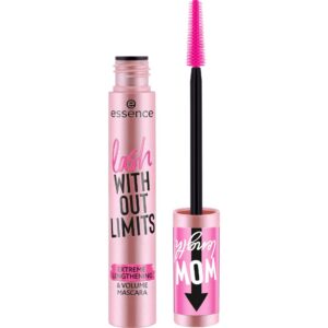 essence, lash without limits, extreme lenghtening & volum lashes, mascara, 01, nero, 13 ml