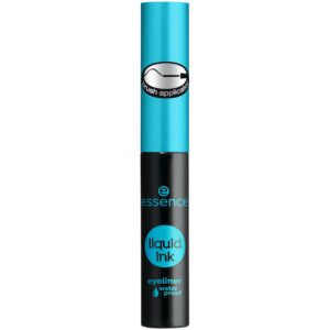 essence, liquid ink, impermeabile, eyeliner liquido, nero, 3 ml