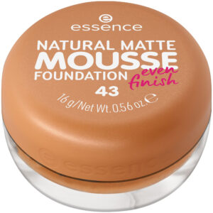 essence, matte mousse, fondotinta in crema, 43, 16 ml