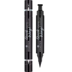 essence, quick wing!, double sided, opaco, eyeliner liquido, 01, nero, 3.5 ml