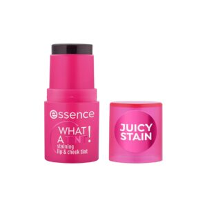 essence, what a tint!, balsamo labbra e guance 2 in 1, 10, raspberry vibes, 5 ml