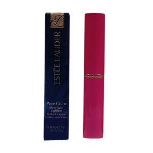estee lauder, pure color sheer rush, lucidalabbra, brevetto rosa, 2 g
