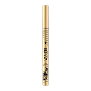 eveline cosmetics, variete, impermeabile, matita, intenso, eyeliner liquido, ultra black, 4 ml