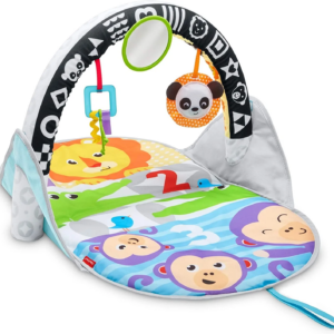 fisher price, flip & fun activity gym, tappeto interattivo, unisex, 0+ mesi