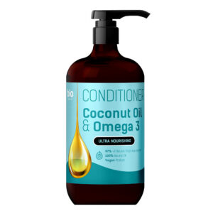bio naturell, bio naturell, coconut oil & omega 3, shampoo per capelli, nutriente, idratante, 946 ml