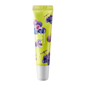 frudia, delivered from fruit, uva e miele, idratante, trattamento balsamo per le labbra, 10 g