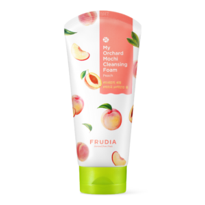 frudia, my orchard, pesca, rimozione del trucco, schiuma detergente, 120 ml