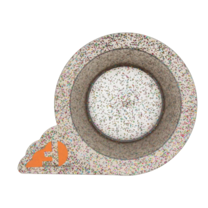 fudge professional, fudge professional, ciotola per mescolare i colori in plastica, glitter