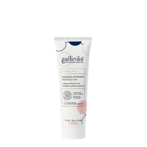 gallinee, microbiome skincare, purificazione, maschera esfoliante, per il viso, 50 ml