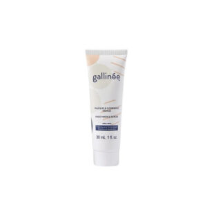 gallinee, microbiome skincare, prebiotici, raffinazione, maschera esfoliante, per il viso, 30 ml