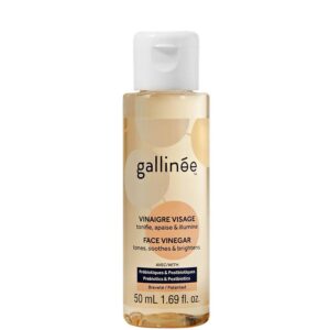 gallinee, microbiome skincare, prebiotici e postbiotici, calmante, lozione, per il viso, 50 ml