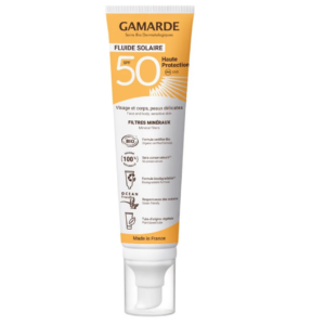 gamarde, gamarde, bio, protezione solare, crema solare, per viso e corpo, spf 50, 100 ml