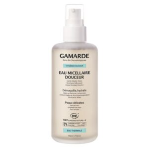 gamarde, hygiene, bio, pulizia delicata, acqua micellare, tutti i tipi di pelle, 200 ml