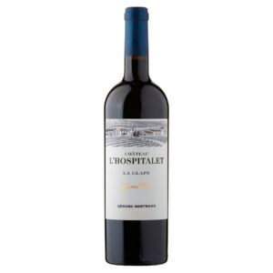 gerard bertrand chateau, l'hospitalet grand vin la clape, sauvignon blanc, rosso, vino, 15%, 750 ml