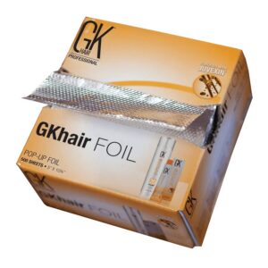 global keratin, cream colour, dispenser di cartone per foglio di alluminio