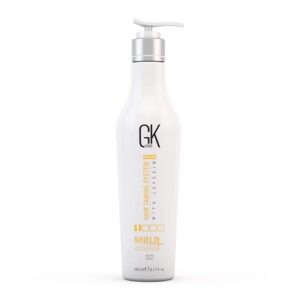 global keratin, shield additive, shampoo & balsamo 2 in 1, riparazione e rinforzo, 240 ml