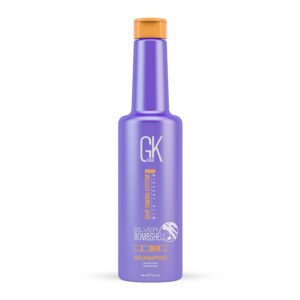 global keratin, silver bombshell, shampoo per capelli, per la neutralizzazione dei toni gialli, 280 ml