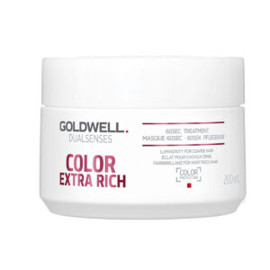 goldwell, dualsenses color extra rich, maschera crema trattamento capelli, per la protezione del colore, 200 ml