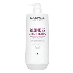 goldwell, dualsenses blondes & highlights, shampoo per capelli, per la protezione del colore, 1000 ml