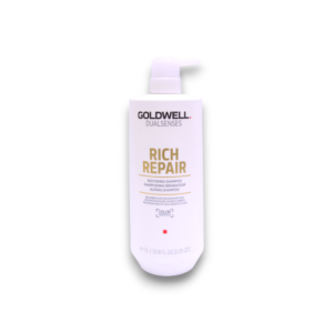 goldwell, dualsenses rich repair, shampoo per capelli, ristorativo, 1000 ml