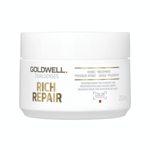 goldwell, dualsenses rich repair, maschera crema trattamento capelli, per la rigenerazione, 200 ml