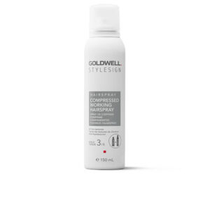 goldwell, stylesign compressed working, lacca per capelli, per lo styling, tenuta media, 150 ml