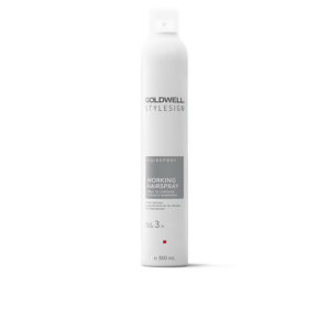 goldwell, stylesign working, lacca per capelli, luminosità & corpo, hold level 3/5, 500 ml
