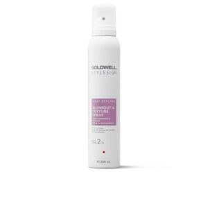 goldwell, stylesign heat styling, lacca per capelli, blowout & texturizing, hold level 2/5, 200 ml