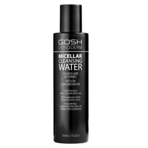 gosh, donoderm, pulizia delicata, acqua micellare, tutti i tipi di pelle, 150 ml