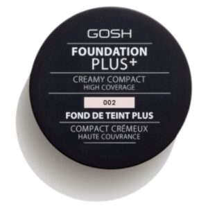 gosh, foundation plus+, copertura completa, fondotinta in crema, 002, avorio, 9 g *tester