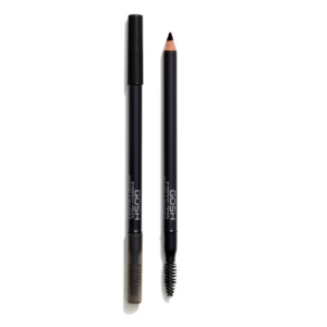 gosh, gosh, crema per sopracciglia matita & spazzola 2 in 1, 02, nero, 1.2 g