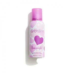 gosh, i love purple, spray deodorante, per le donne, 150 ml